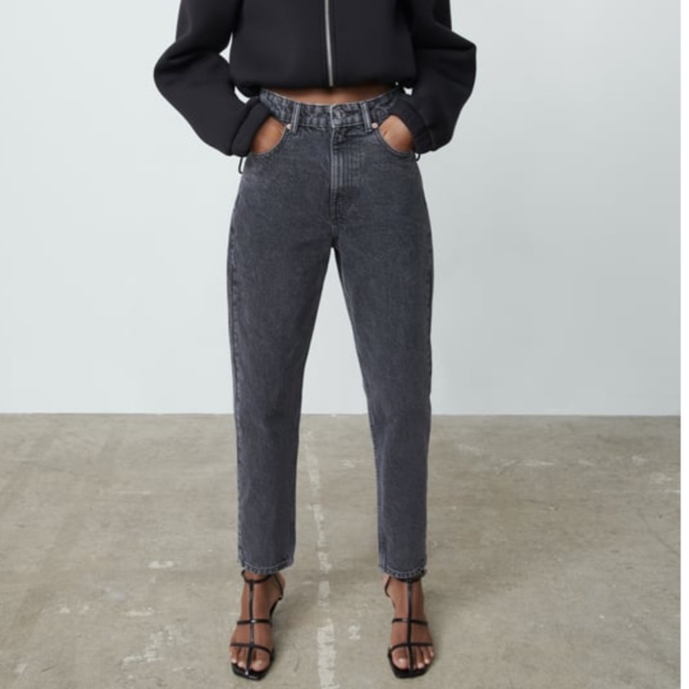 Zara mom jeans